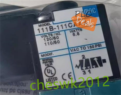new 1PC MAC Solenoid Valve 111B-111CAAA - MAC