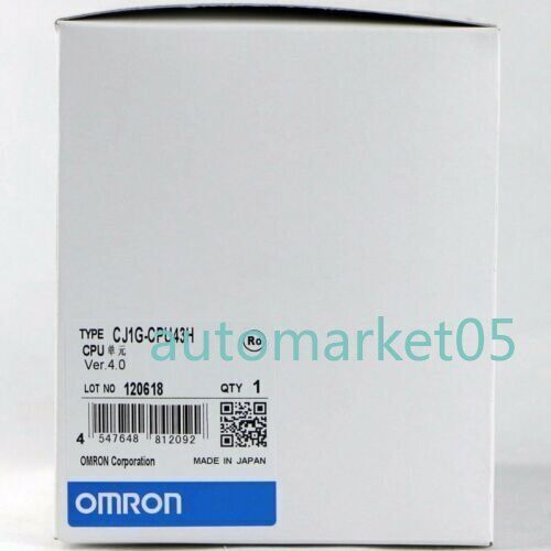 new 1PCS CJ1G-CPU43H CJ1GCPU43H In Omron Sealed Box FAST SHIP - OMRON