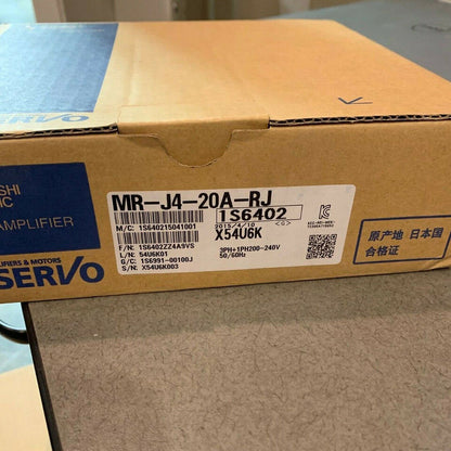new 1PC Mitsubishi MR-J4-20A-RJ Servo Drive In Box ping - MITSUBISHI HEAVY INDUSTRIES