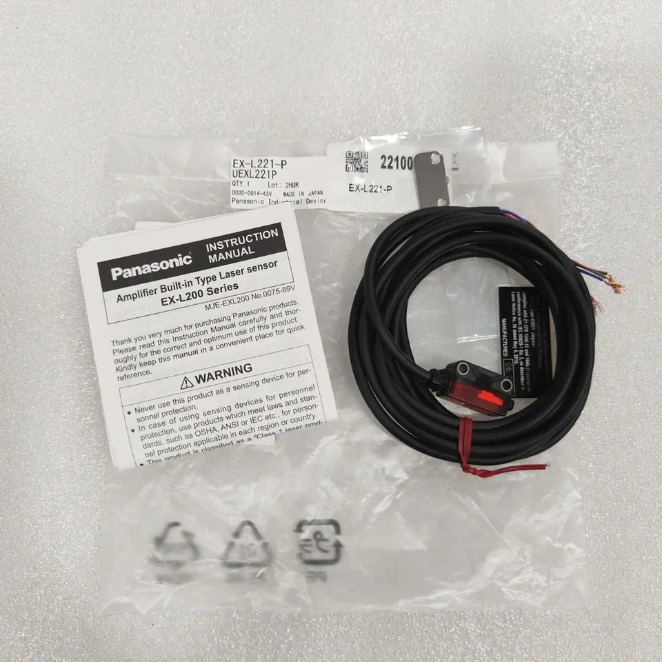 Panasonic Photoelectric Sensor EX-L221-P 1PC - PANASONIC