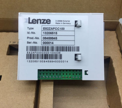 new 1PC Lenze E82ZAFCC100 8200 Series Inverter IO Module ping - LENZE