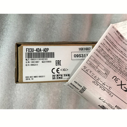 Mitsubishi FX3U-4DA-ADP Controller withPing - MITSUBISHI