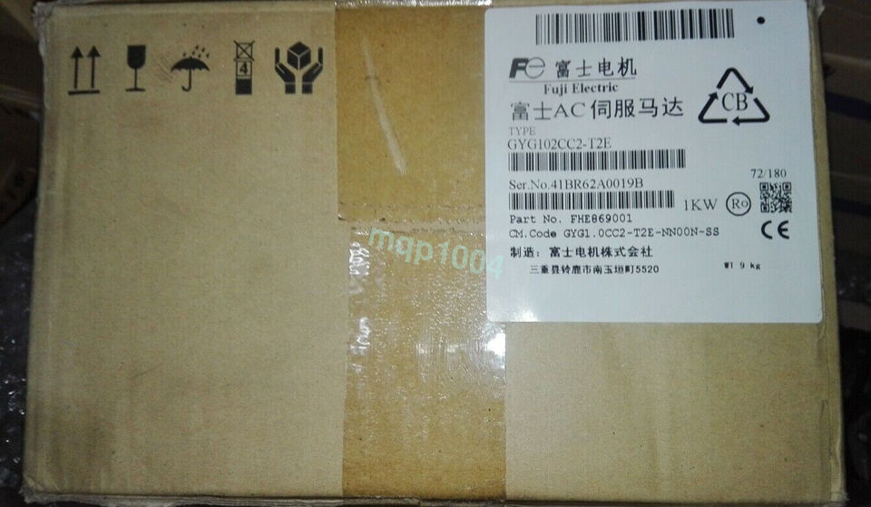 1PC FUJI AC SERVO MOTOR GYG102CC2-T2E GYG102CC2T2E PING Model: GYG102CC2-T2E - FUJI