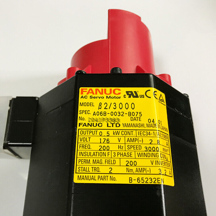 new 1PC Fanuc A06B-0032-B075 Servo Motor A06B0032B075 ping - FANUC