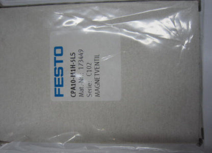 new 1PC Festo CPA10-M1H-5LS 173449 Solenoid Valve In Box ping - FESTO