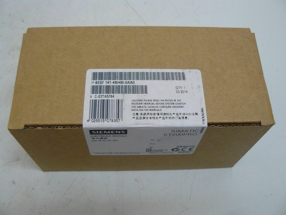 new 1PC  Siemens 6ES7141-4BH00-0AA0 6ES71414BH000AA0 In Box ping