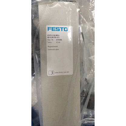 new Festo VUVS-L30-M52-AD-G38-F8-1C1 575596 Solenoid Valve One - FESTO