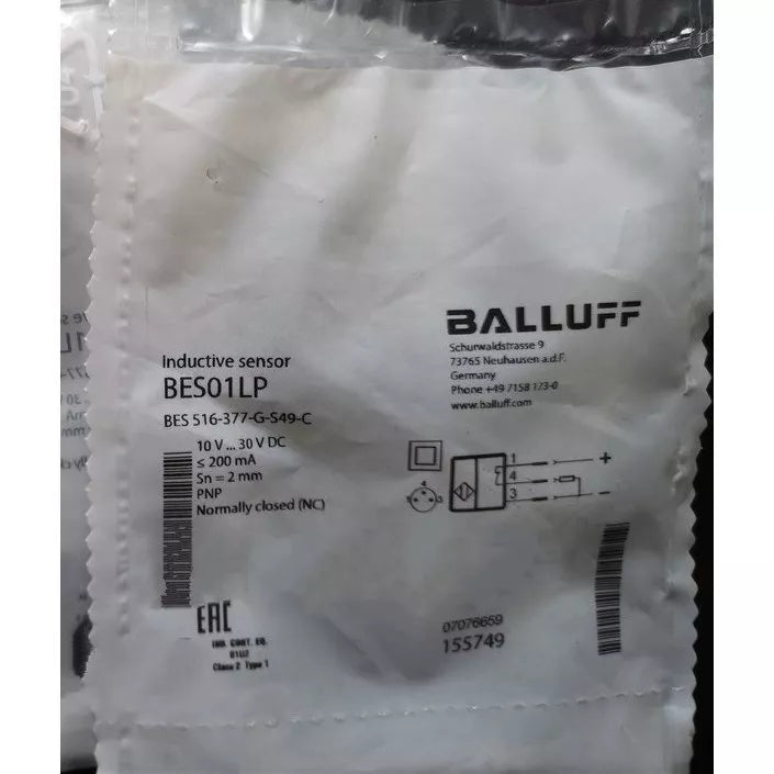 new 1PC BALLUFF BES 516-377-G-S49-C Proximity Switch Sensor BES516377GS49C - BALLUFF