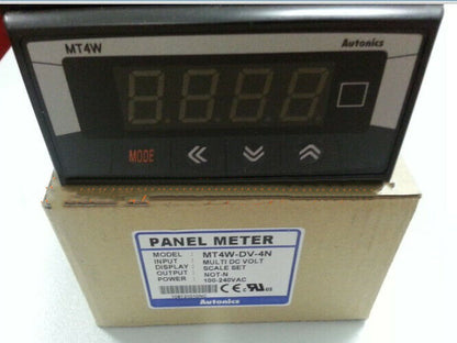 new Autonics MT4W-DV-4N Panel Meter One MT4WDV4N - AUTONICS