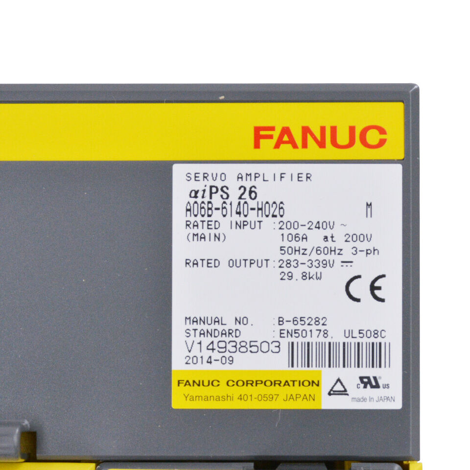 FANUC A06B6140H026 Amplifier Module - FANUC