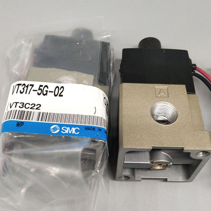 new 1PC SMC VT317-5G-02 Solenoid Valve VT3175G02 - SMC