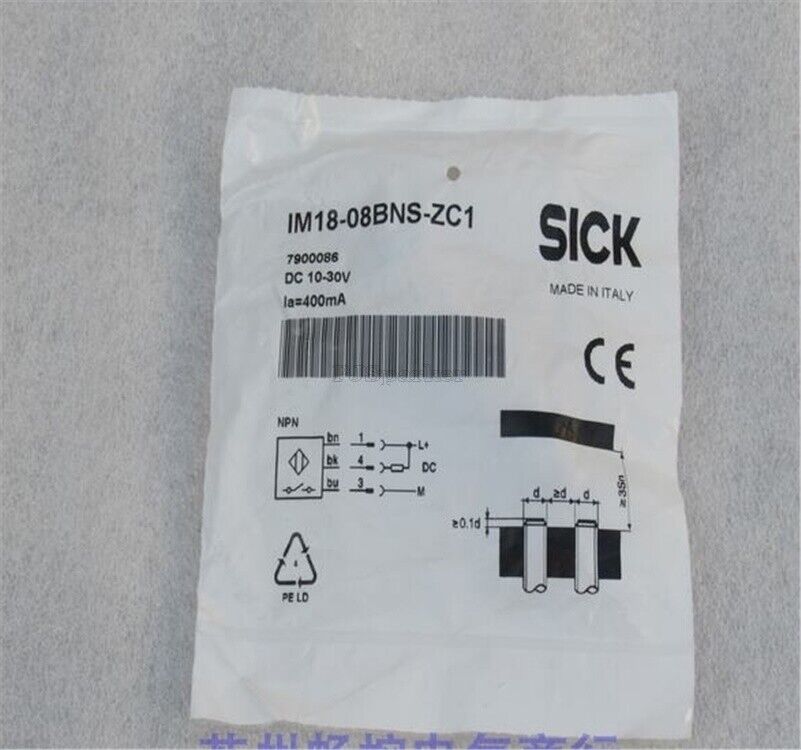 new SICK IM18-08BNS-ZC1 Proximity Switch One IM1808BNSZC1 - SICK