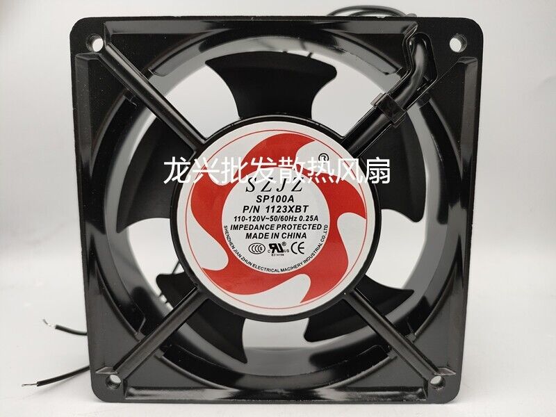new 1 PCS Fan 12cm 2 wire cooling fan SP100A 1123XBT AC110-120V 12038 - PRODUCT BRAND