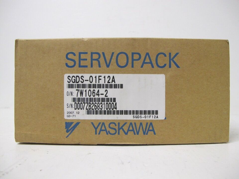 new 1PC YASKAWA SGDS-01F12A Servo Driver SGDS01F12A ping - YASKAWA