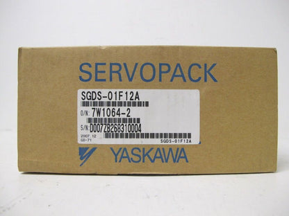 new 1PC YASKAWA SGDS-01F12A Servo Driver SGDS01F12A ping - YASKAWA