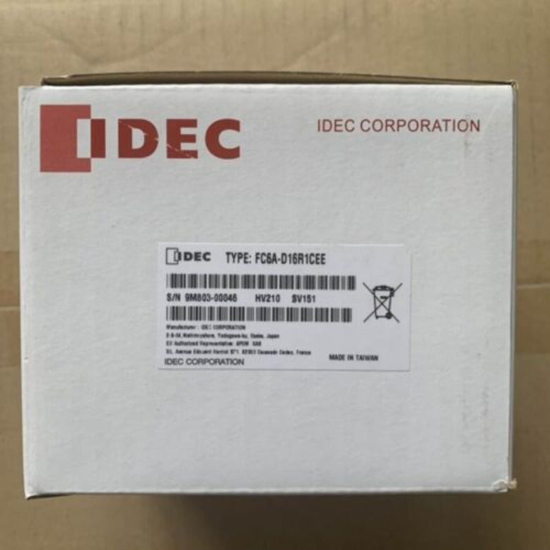 new One IDEC FC6A-D16R1CEE FC6AD16R1CEE PLC Module ping - IDEK AUTOMATION SOLUTIONS
