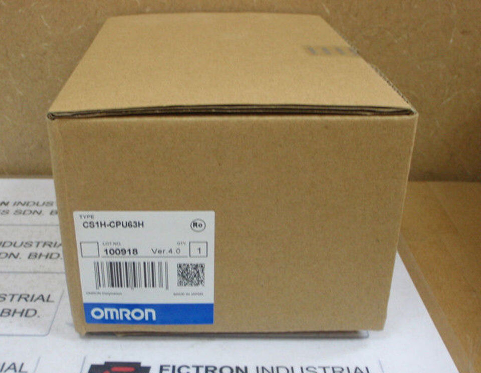 new One Omron CS1H-CPU63H CS1HCPU63H CPU Unit In Box - OMRON