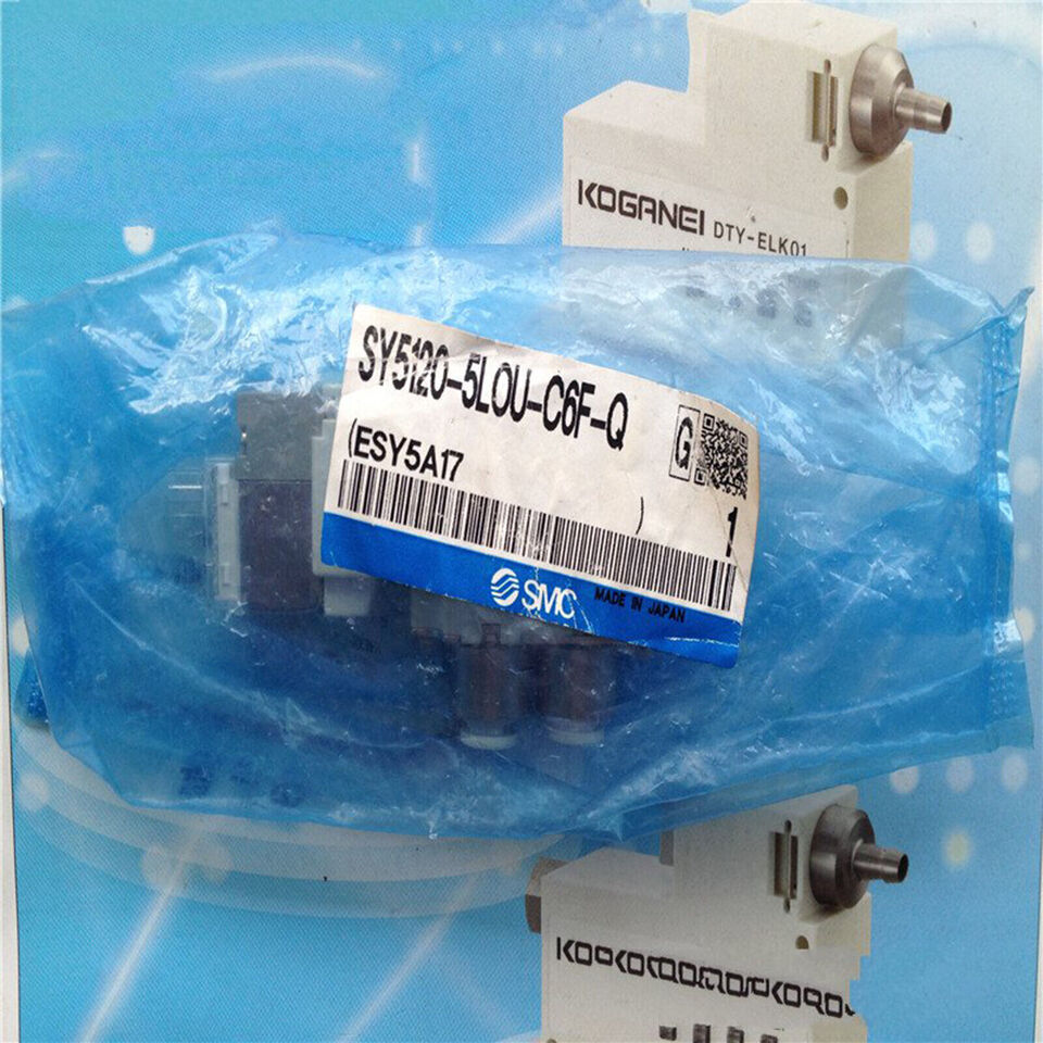 1pc sMC SY5120-5LOU-C6F-Q Solenoid Valve Assembly - SMC