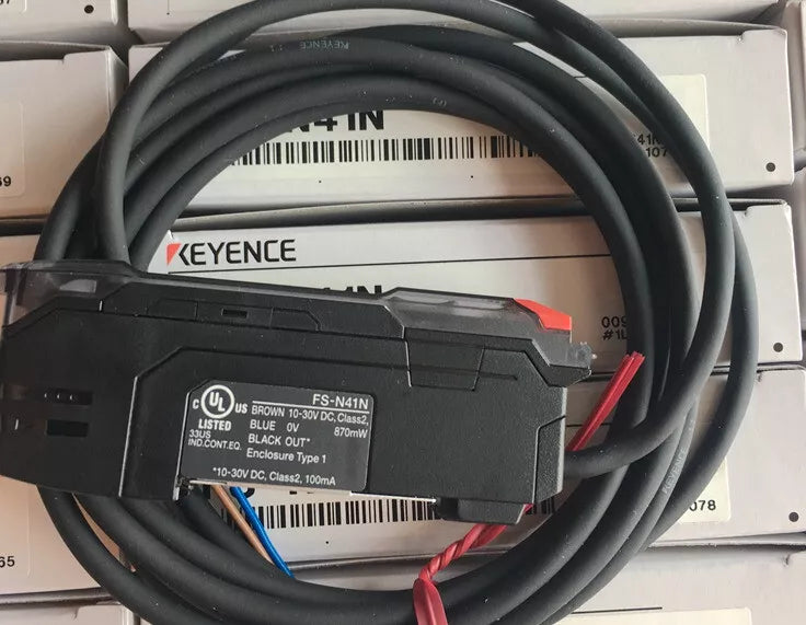 New Keyence FSN41N Optical Fiber Amplifier for PLC Systems - High Performance Solution - KEYENCE