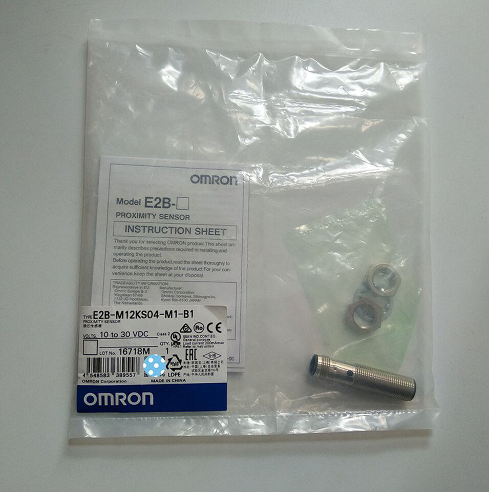 new 1PC For Omron E2B-M12KS04-M1-B1 E2BM12KS04M1B1 Proximity Switch - OMRON