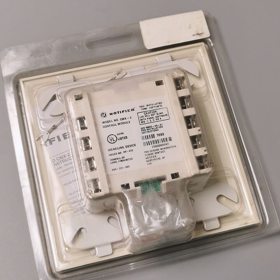 new One NOTIFIER CMX-2 CMX2 Fire Alarm Control Module ping - KOEED