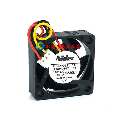 new 1PC ultra-quiet cooling fan D03X-05TL 3010 30 * 30 * 10MM 3CM 5V - TECHCOOL