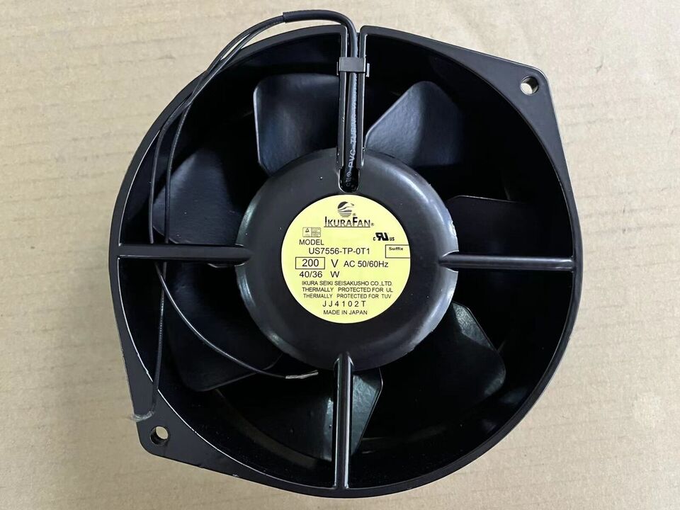 new 1Pcs IKURAFAN US7556-TP-0T1 OT1 200V 40/36W leaf high temperature axial fan - IKURAFAN