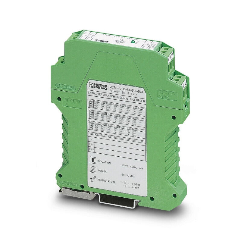 new One PHOENIX CONTACT MCR-FL-C-UI-2UI-DCI 2814854 Isolation Amplifier - PHOENIX CONTACTS