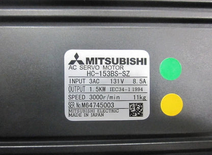 new 1PC Mitsubishi HC153BS-SZ Servo Motor HC153BSSZ ping
