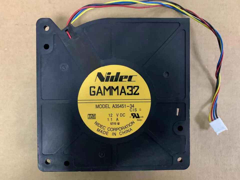 new 1pcs 1.1A 4-wire Cooling Fan Drum Machine GAMMA32 A35451-34 12032 12V - GAMMA