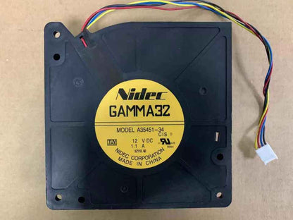 new 1pcs 1.1A 4-wire Cooling Fan Drum Machine GAMMA32 A35451-34 12032 12V - GAMMA