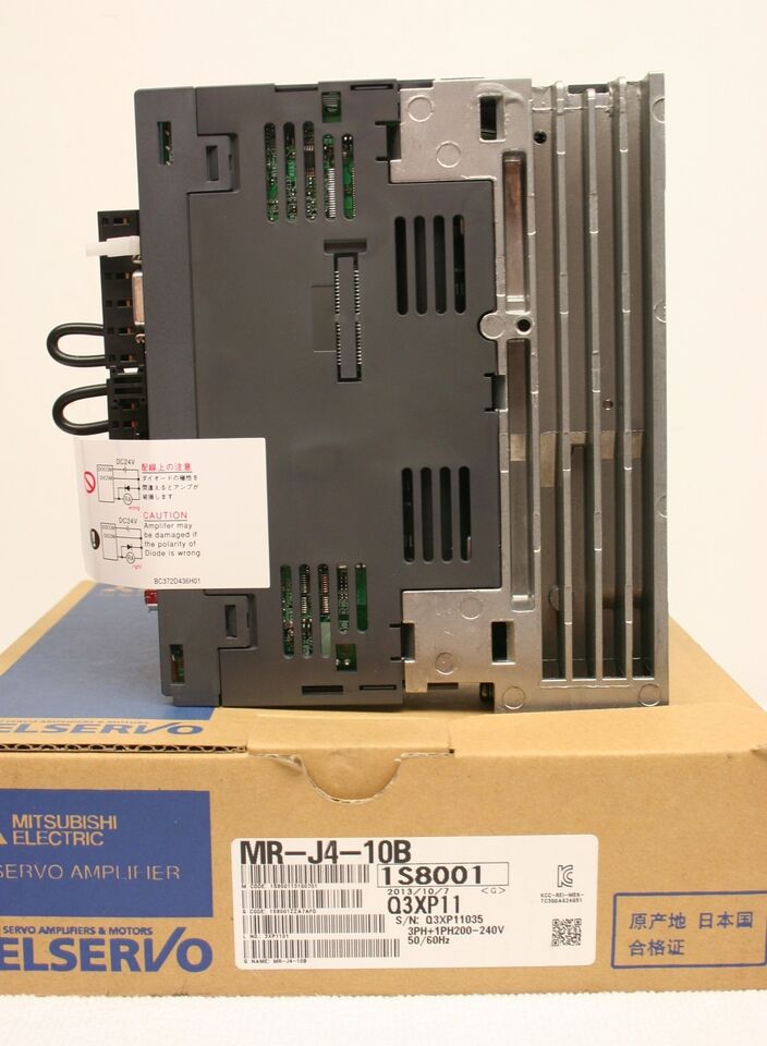 new 1PC MITSUBISHI MR-J4-10B AC Servo Drive MRJ410B In Box ping - MITSUBISHI