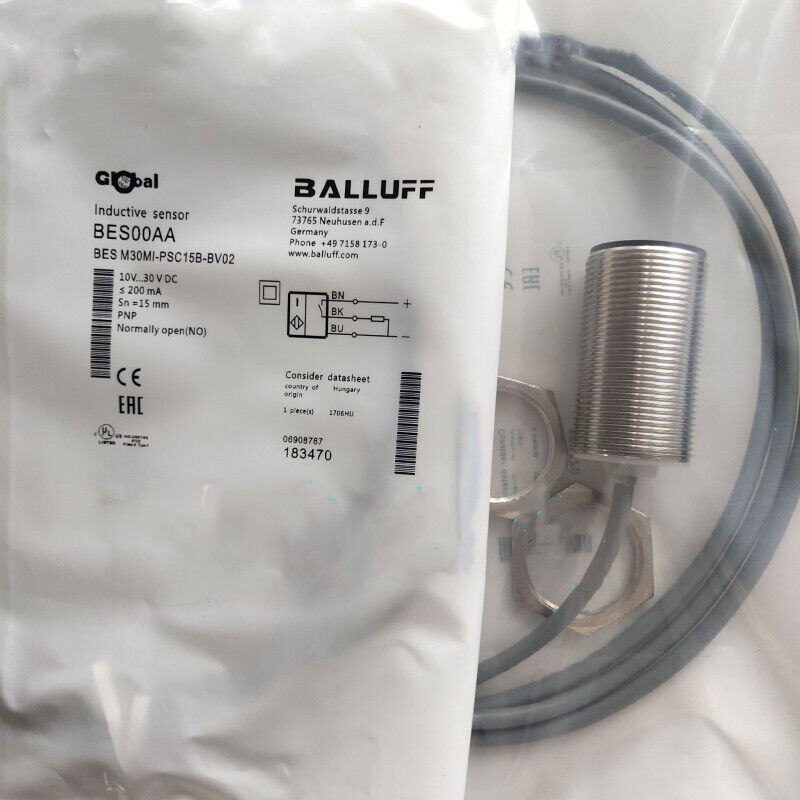 Proximity Switch M30MI-PSC15B-BV02 - BALLUFF