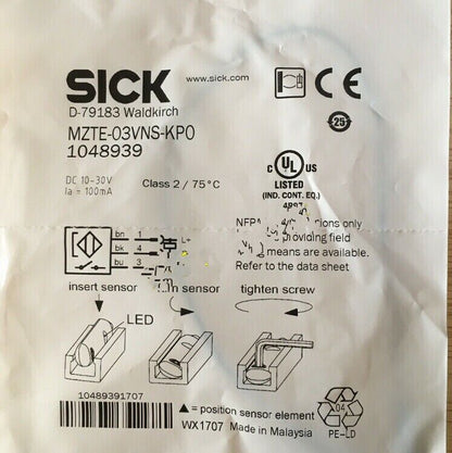 new 1PC Sick MZTE-03VNS-KP0 Magnetic Switch MZTE03VNSKP0 - OMRON