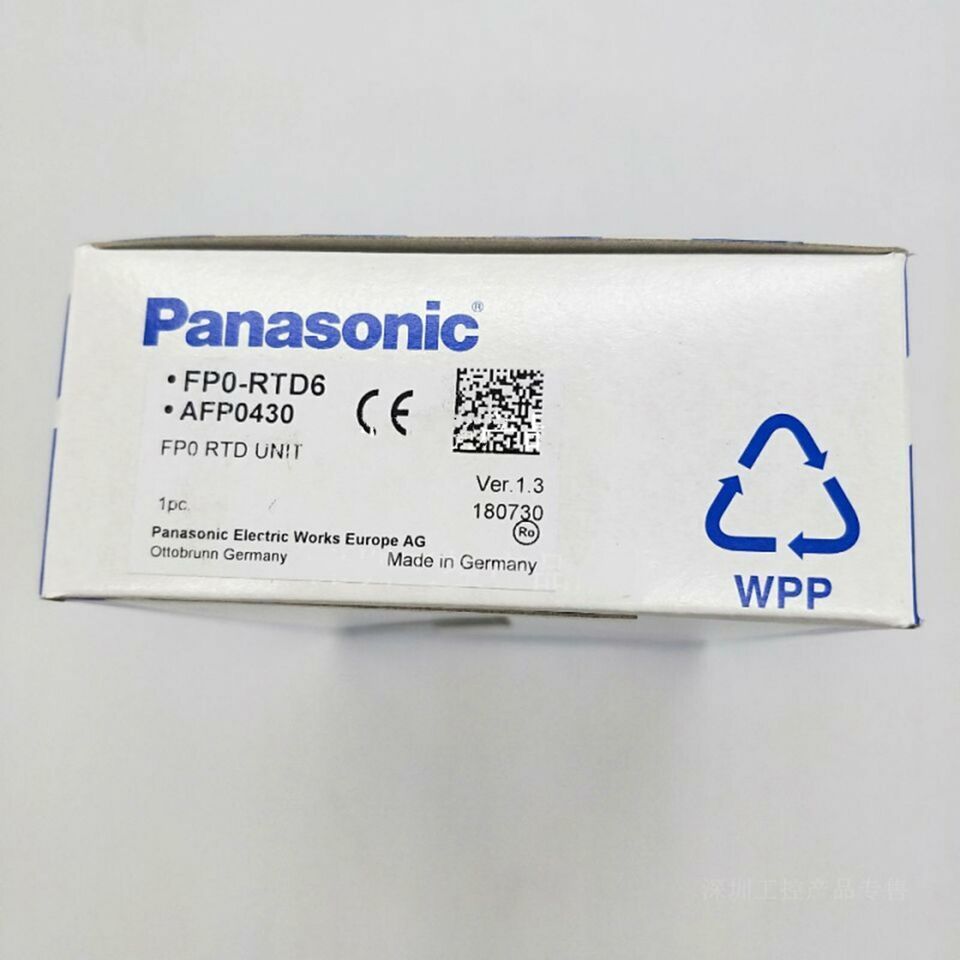 new 1PC Panasonic FP0-RTD6 AFP0430 FP0 RTD Unit ping - PANASONIC