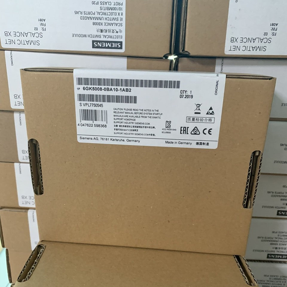 new Siemens 6GK5008-0BA10-1AB2 1PC  Ethernet Switch
