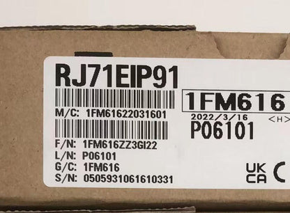 new 1PC MITSUBISHI RJ71EIP91 PLC Module In Box ping - MITSUBISHI