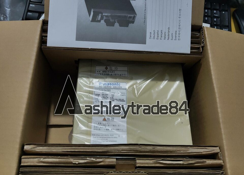 1PCS Panasonic Servo Driver MSD083A1XX – High-Quality Electric Motor Control Unit - PANASONIC