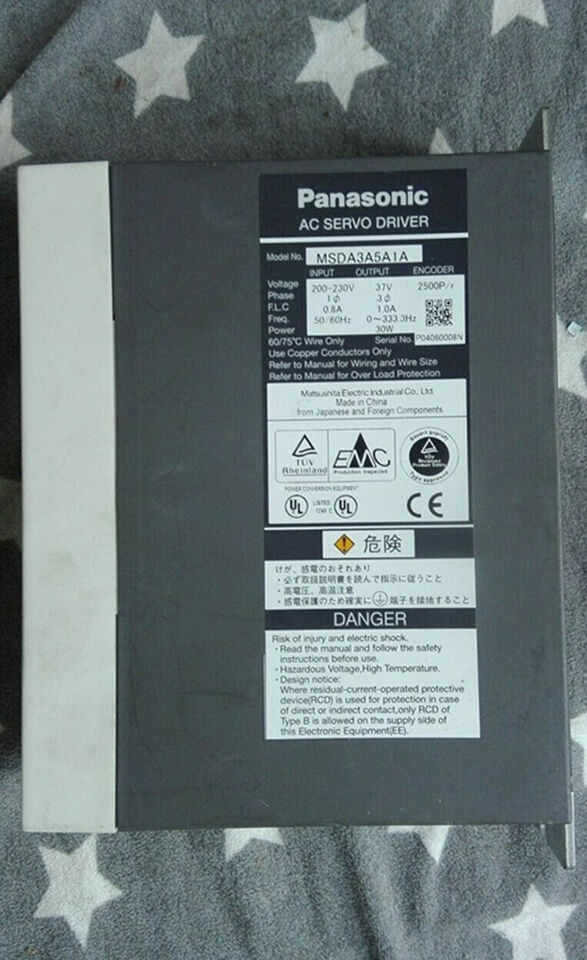 new 1PC Panasonic MSDA3A5A1A AC Servo Drive ping - PANASONIC
