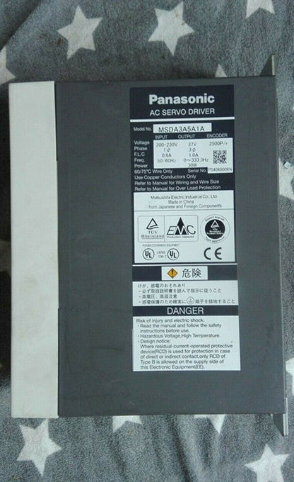 new 1PC Panasonic MSDA3A5A1A AC Servo Drive ping - PANASONIC