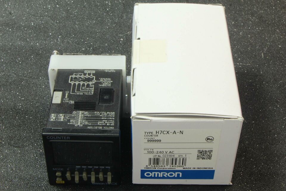 new 1PC OMRON H7CX-A-N Multifunction Counter 100-240VAC One Year - OMRON