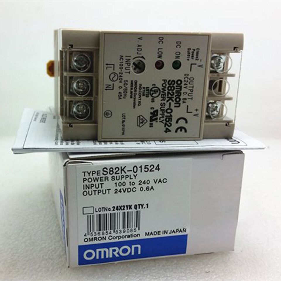 new 1PC  Omron S82K-01524 Switching Power Supply S82K01524