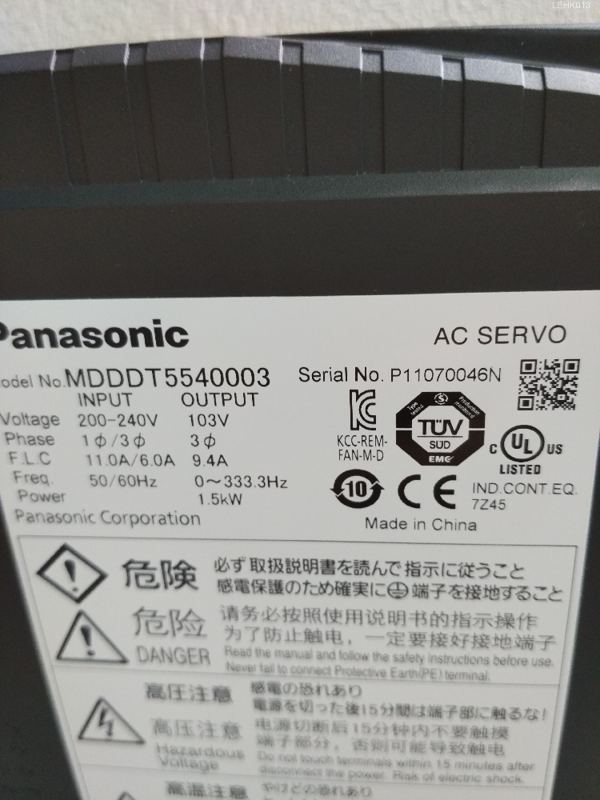 new 1PC Panasonic MSD5A1A1XX03 AC Servo Driver MSD5A1A1XX03 ping - PANASONIC