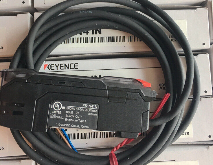 new 1PC Keyence FS-N41N Optical Fiber Amplifier  FSN41N