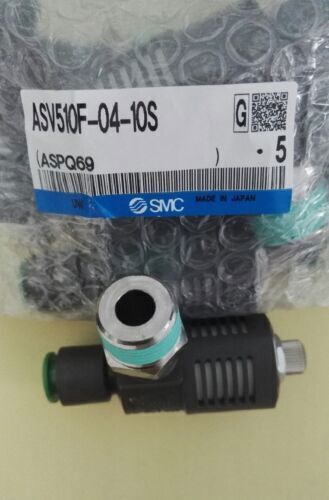 new 1PC SMC ASV510F-04-10S Exhaust Throttle Valve ASV510F0410S - SMC