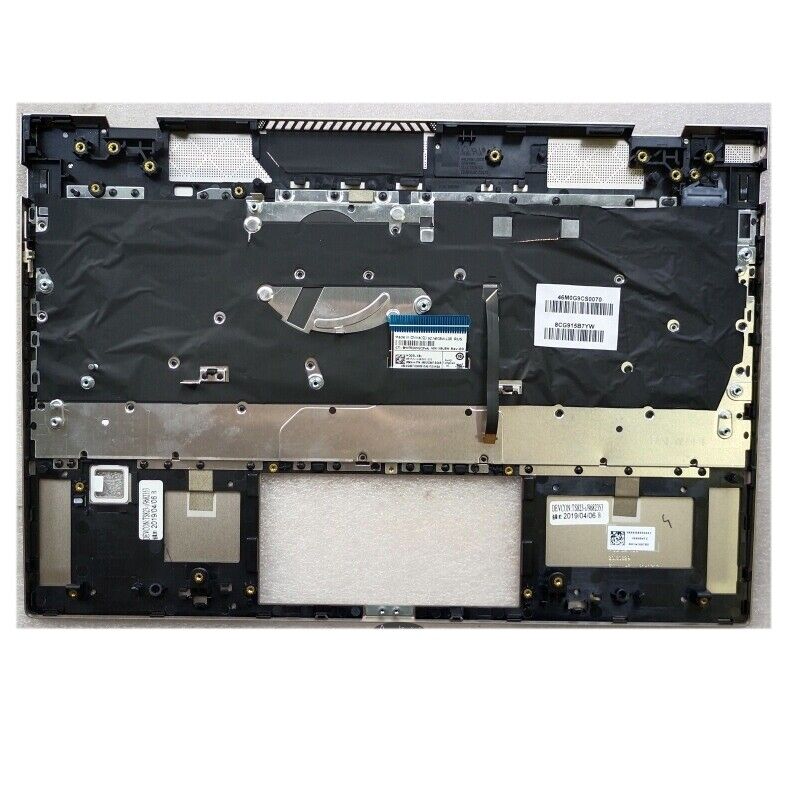 used palmrest cover keyboard for hp envy x360 13 silver edition - PALMREST