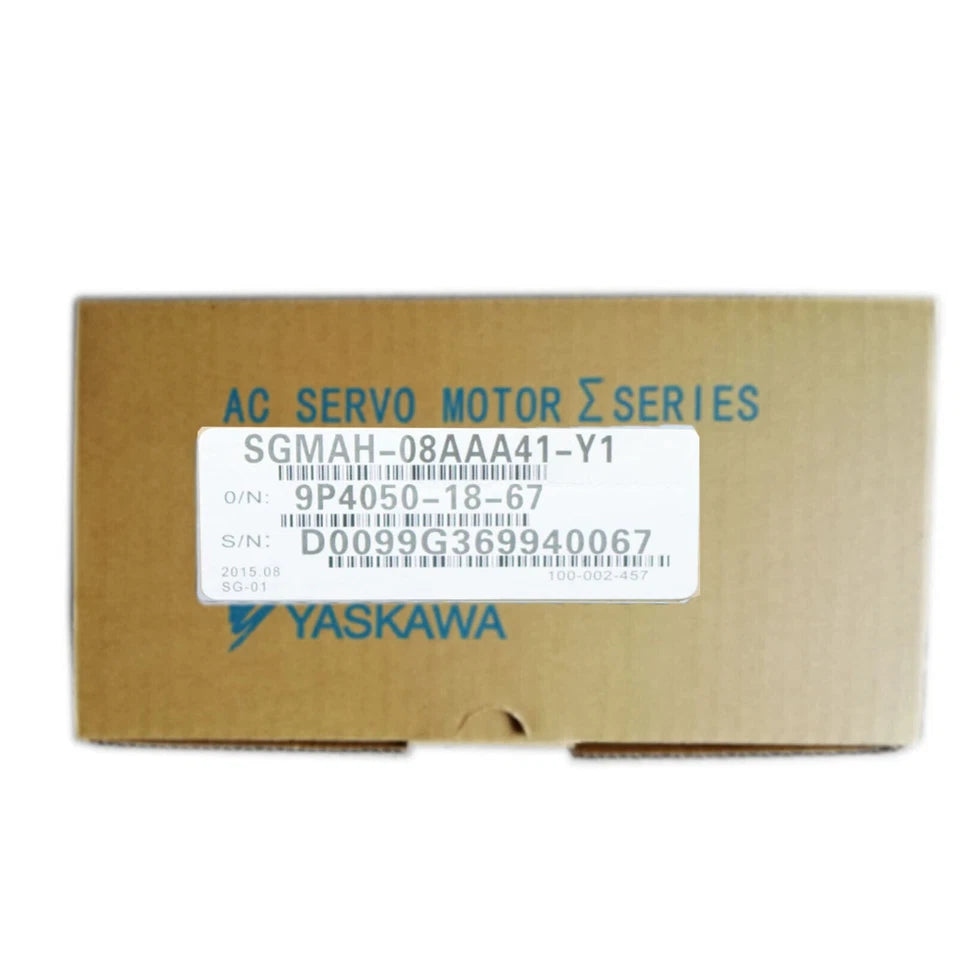 new 1PC Yaskawa SGMAH-08AAA41-Y1 Servo Motor In Box ping