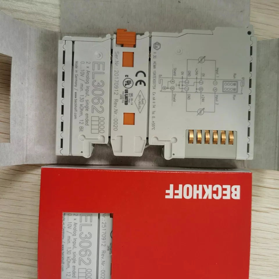 new 1PC Beckhoff EL3062 PLC Module  ping