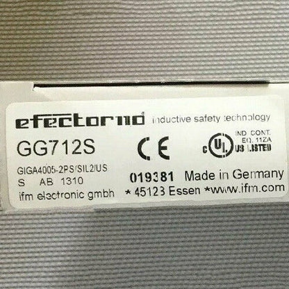 IFM GG712S Proximity Sensor Switch - IFM