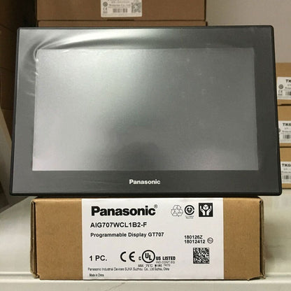 new 1PC Panasonic AIG707WCL1B2-F GT707 HMI Touch In Box ping - PANASONIC